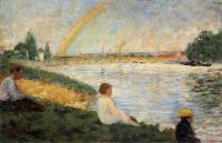 Seurat, Georges - Bathing at Asnieres, Rainbow